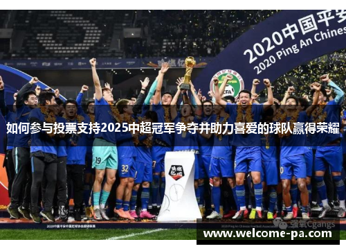 如何参与投票支持2025中超冠军争夺并助力喜爱的球队赢得荣耀 如何参与投票支持2025中超冠军争夺并助力喜爱的球队赢得荣耀